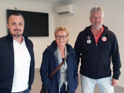 Styreleder AK Kjetil Sundsøy, Kari Buvik Og Daglig Leder AK Geir Soleim.
